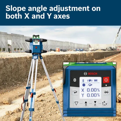 18V REVOLVE4000 Connected Green-Beam Self-Leveling Horizontal/Vertical Rotary Laser Kit with (1) CORE18V® 4 Ah Advanced Power Battery