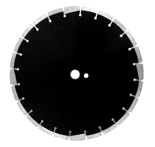 Tomahawk 12” Premium Asphalt Diamond Blade 10mm Segments for Walk-Behind & Handheld Saws Cuts Asphalt, Concrete & More