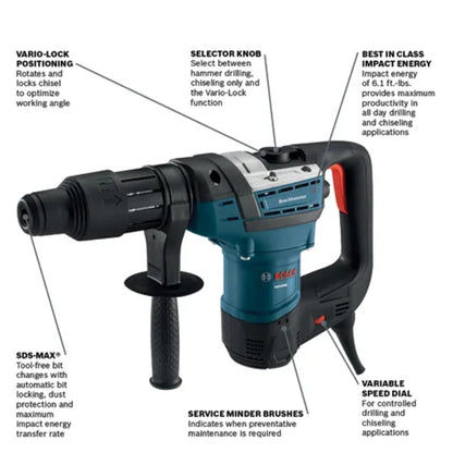 SDS-max® 1-9/16 In. Combination Hammer
