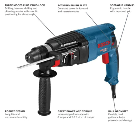 SDS-plus® Bulldog™ Xtreme 1 In. Rotary Hammer - GBH2-26