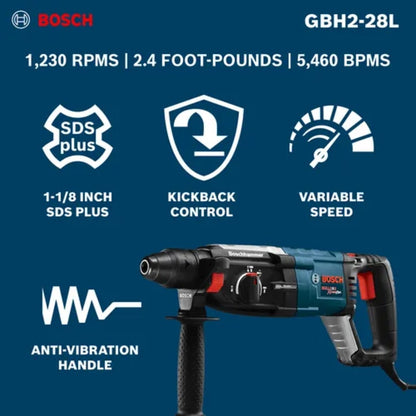 SDS-plus® Bulldog™ Xtreme Max 1-1/8 In. Rotary Hammer