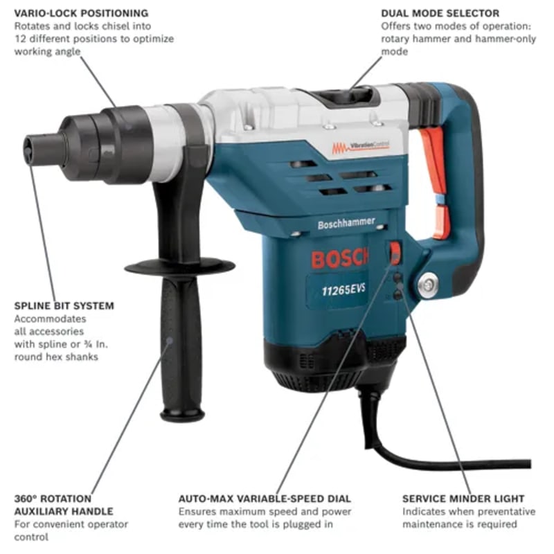 Spline 1-5/8 In. Combination Hammer