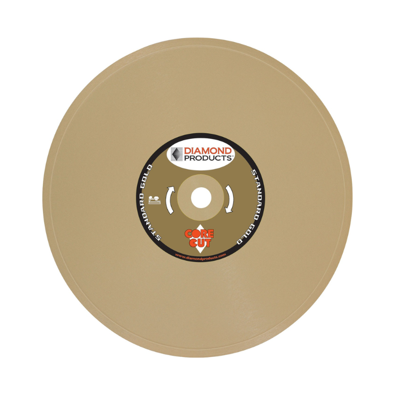 Diamond Tile Saw Blade - Standard Gold Continuous Rim Tile Diamond Blades