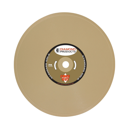 Diamond Tile Saw Blade - Standard Gold Continuous Rim Tile Diamond Blades