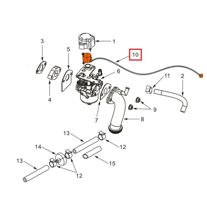 Stepper Motor Spare Part for TG3000i 3000 Watt Inverter Generator TG3000i-SM-2