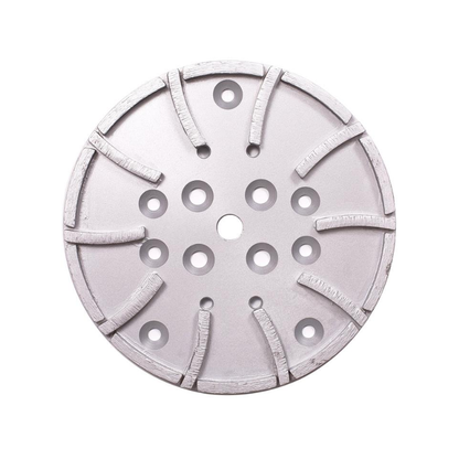 10" Grinding Wheel Diamond 10 Segments Concrete Floor Grinder Disc Blade for Leveling, Coating Removal, and Surface Prep
