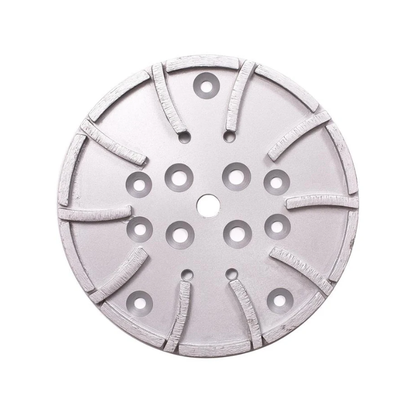 10" Grinding Wheel Diamond 20 Segments Concrete Floor Grinder Disc Blade for Leveling, Coating Removal, and Surface Prep
