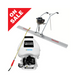 37.7cc Gas Vibrating Concrete Power Screed Aluminum Float and Sprayer Finishing Tool Kit