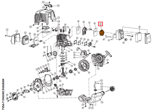 Carburetor Replacement Spare Part for Honda GX35 4-Stroke Engine