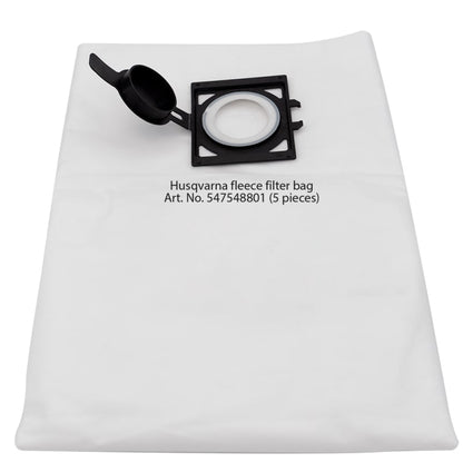 Husqvarna 547548802 BAG FLEECE FILTER, 35 L 5 PCS