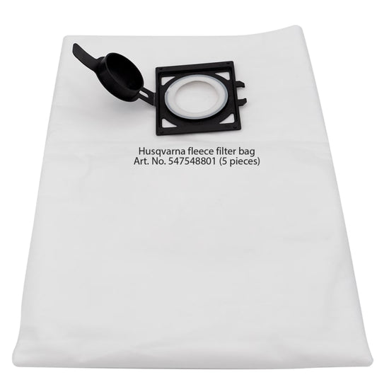 Husqvarna 547548802 BAG FLEECE FILTER, 35 L 5 PCS