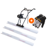 Tomahawk Power Concrete Screed Three Aluminum Blade Bundle (Choose 3 Boards) W/ Free Vibration Impact Ironclad Gloves