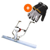 Tomahawk Power Screed - TVSA-H PRO Series Honda Engine - Choose a Blade W/ Free Vibration Impact Ironclad Gloves