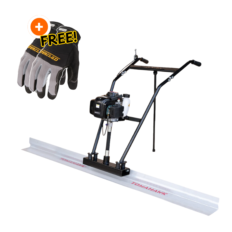 Tomahawk Power Screed Single Aluminum Blade Bundle (Choose 4ft, 6ft, 8ft, 10ft, 12ft, 14ft)