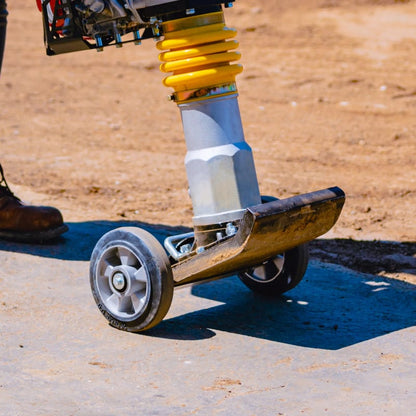 Transport Wheel Kit for 10" Tamper Shoe for Tomahawk Tamping Rammer TR68H-WHEELS-2