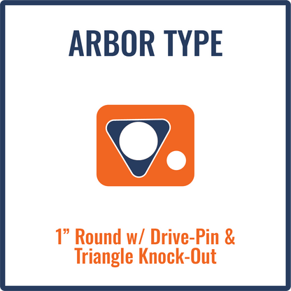 First-Cut, Early Entry Diamond Blade w/ Triangle Knockout - EXPERT6000