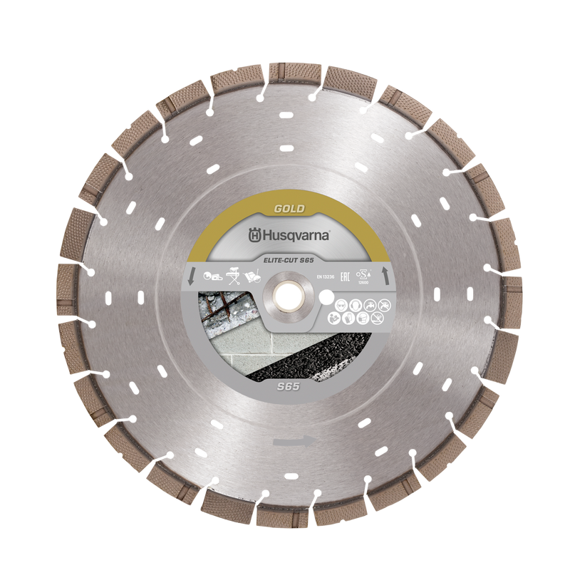 Masonry Saw Blades - Husqvarna Elite-Cut S65 Exo-Grit
