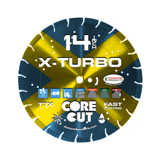 Concrete Saw Blade - X-Turbo Blades