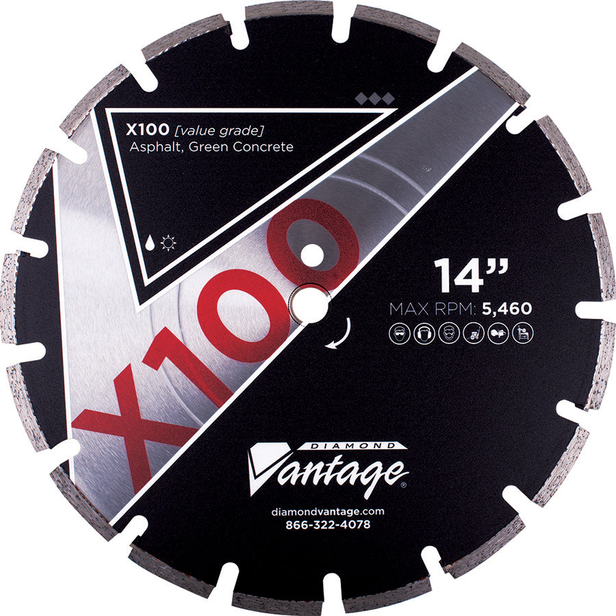 Diamond Blade For Asphalt - X100 - Asphalt