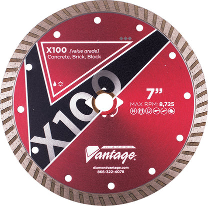 Diamond Blade For Concrete Saw - X100 - General Purpose