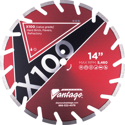 Cement Cutting Blade - X100 - Refractory