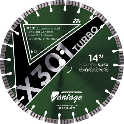 Diamond Saw - X301 TURBO - Hard Materials