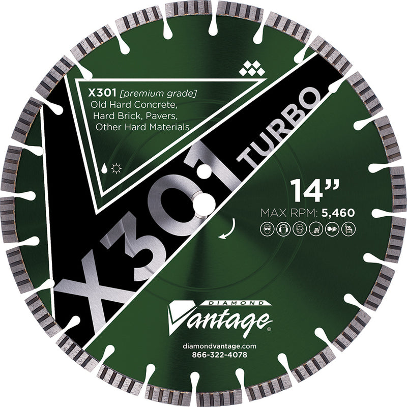 Diamond Saw - X301 TURBO - Hard Materials