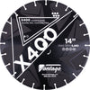 Diamond Cut Blade - X400* - Ductile Iron - Fire/Rescue