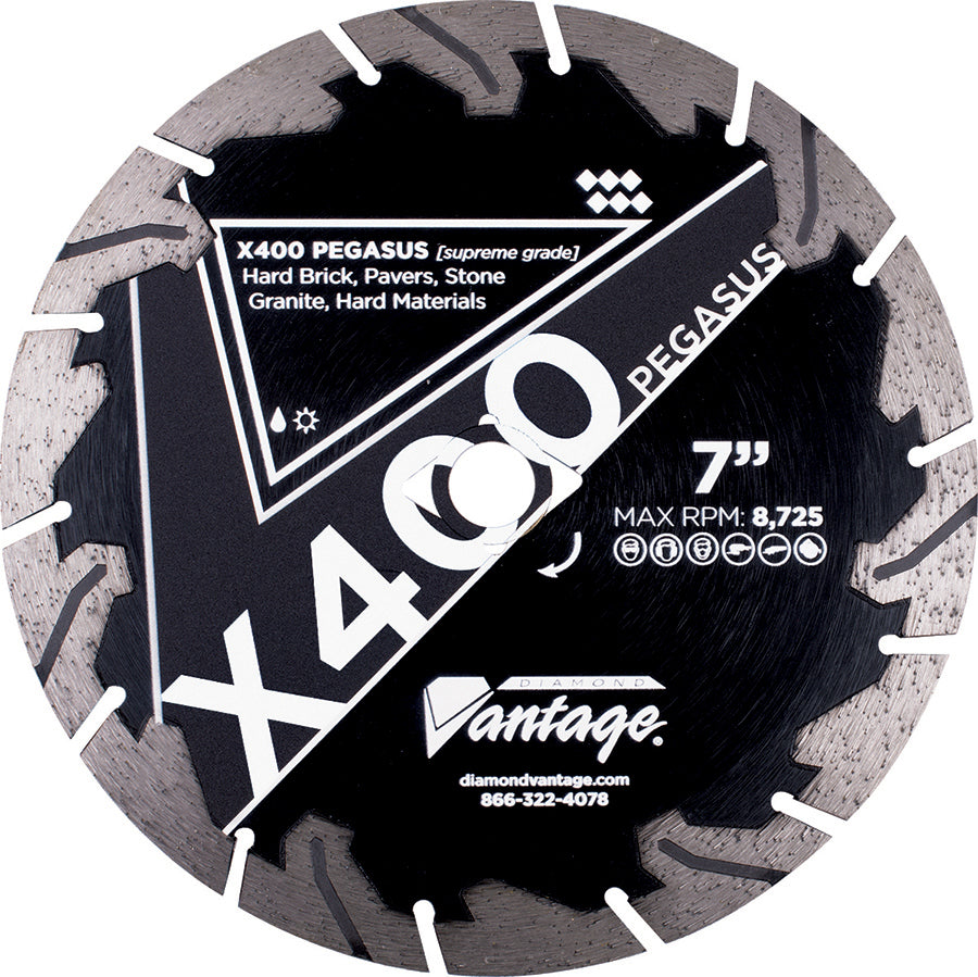 Flat Saw Blade - X400 PEGASUS - Hard Material