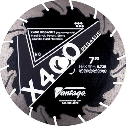 Flat Saw Blade - X400 PEGASUS - Hard Material