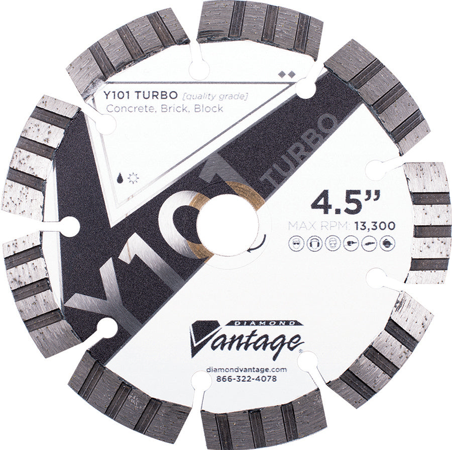 Turbo Diamond Blade - Y101 TURBO - General Purpose