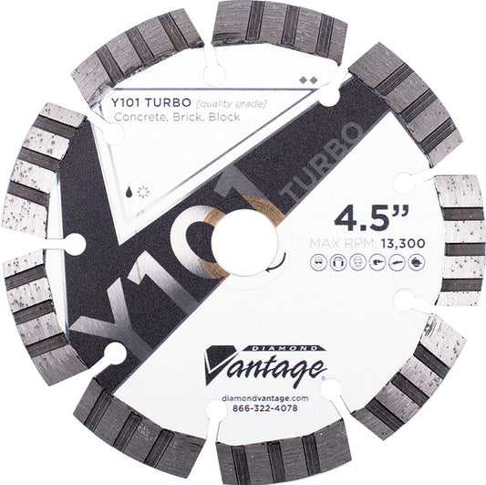 Turbo Diamond Blade - Y101 TURBO - General Purpose