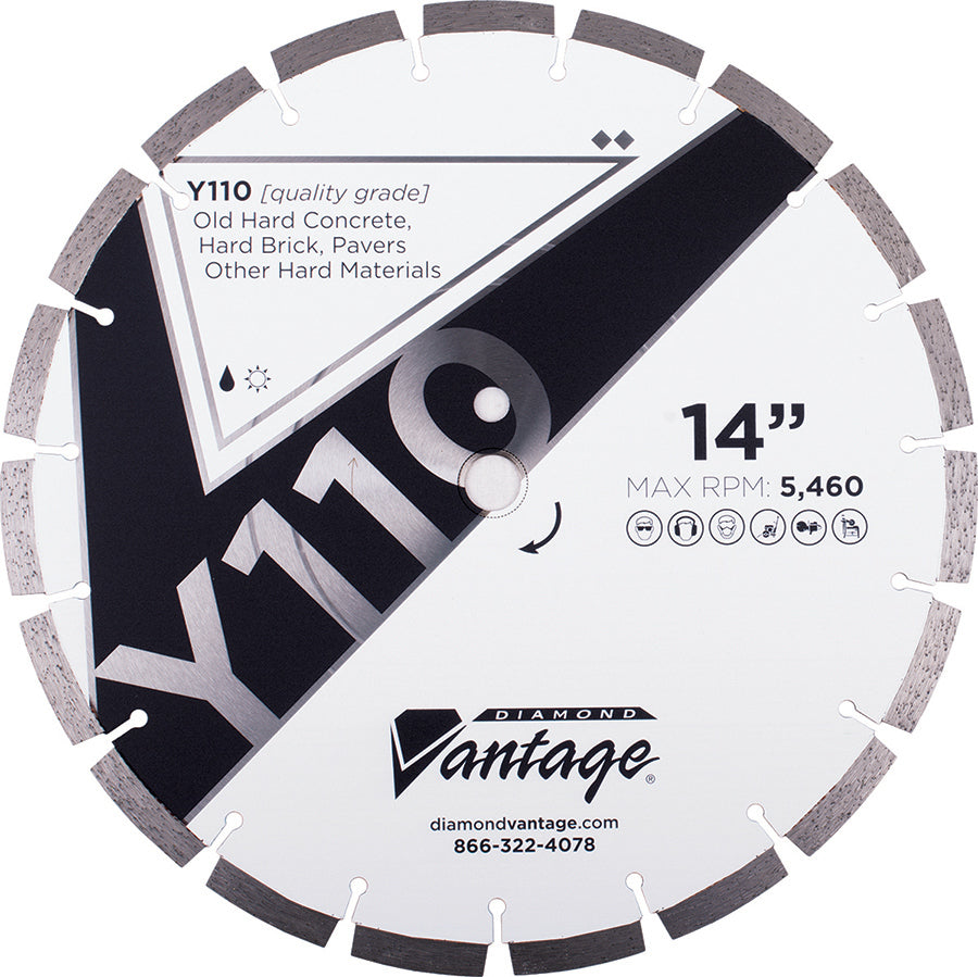 Diamond Blade - Y110 - Hard Materials