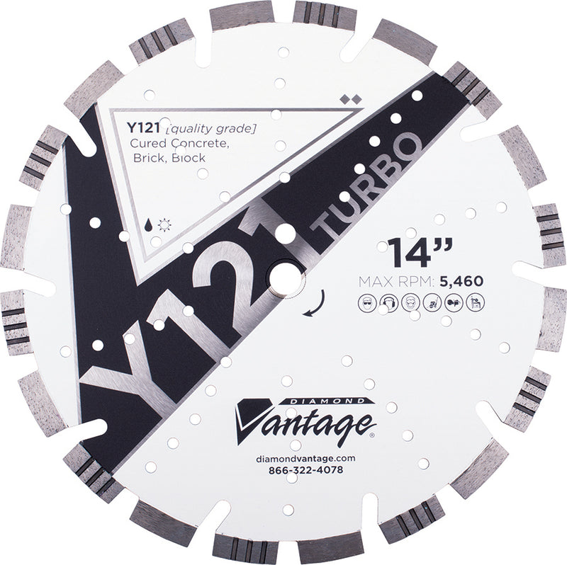 Concrete Blades - Y121 TURBO - General Purpose
