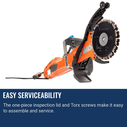 Husqvarna K4000 Cut N Break Easy Serviceability