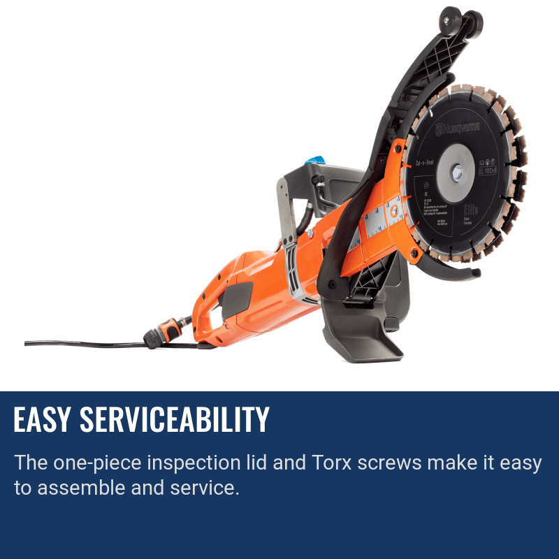 Husqvarna K4000 Cut N Break Easy Serviceability