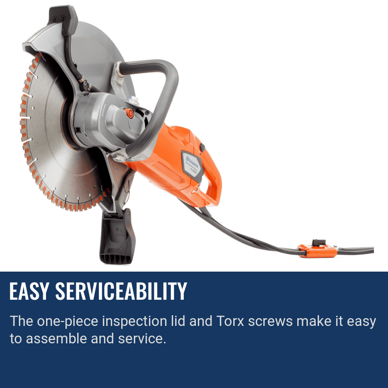 K4000 Husqvarna Easy Serviceability