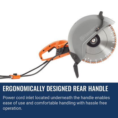 K4000 Husqvarna Ergonomically Designed Rear Handle