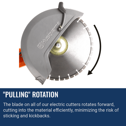 K4000 Husqvarna "Pulling" Rotation
