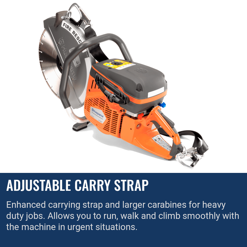 Husqvarna K970 Rescue Saw Adjustable Carry Strap