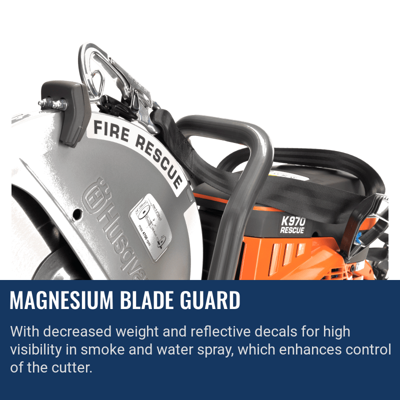 Husqvarna K970 Rescue Saw Magnesium Blade Guard