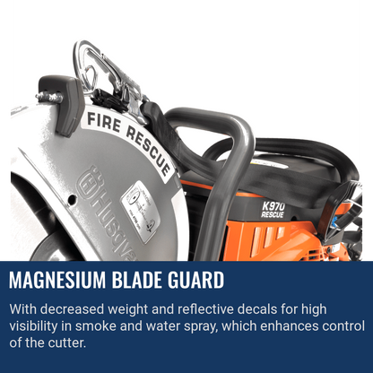 Husqvarna K970 Rescue Saw Magnesium Blade Guard