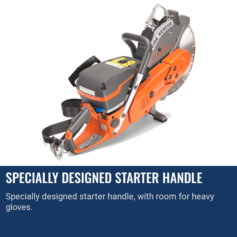 Husqvarna K970 Rescue Saw Specially Designed Starter Handle