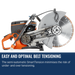 Husqvarna K770 Concrete Saw Easy And Optimal Belt Tensioning