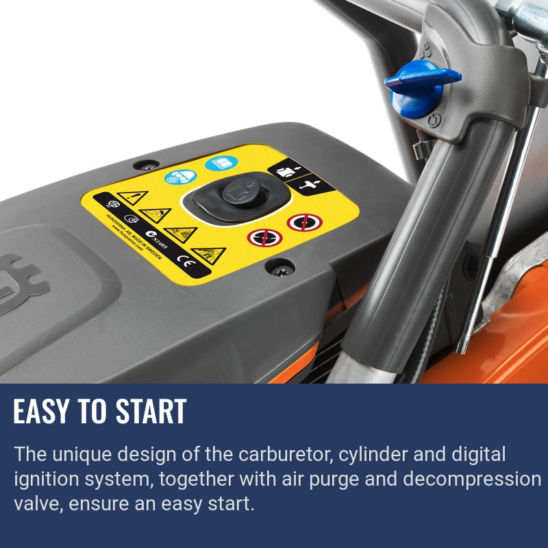 Husqvarna K770 Concrete Saw Easy To Start