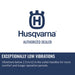 Husqvarna K770 Concrete Saw Exceptionally Low Vibrations
