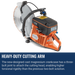 Husqvarna K770 Concrete Saw Heavy-Duty Cutting Arm