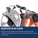 Husqvarna K770 Concrete Saw Magnesium Blade Guard