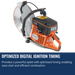 Husqvarna K770 Concrete Saw Optimized Digital Ignition Timing
