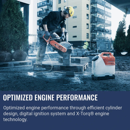 Husqvarna K770 Concrete Saw Optimized Engine Performance
